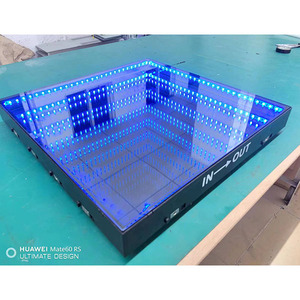 Pista de baile modular con logotipo personalizado gratuito de fábrica 2025 con lámpara de luz de relleno Manual Led Floor 80X80 Rgb - Product Image 4