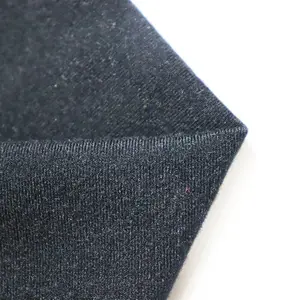 Ordito lavorato a maglia pesca 40D poliestere nero lycra spandex 200gsm tessuto per lo sport