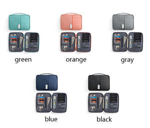 उपहार वाटरप्रूफ पॉलिएस्टर वॉलेट यात्रा क्रेडिट कार्ड धारक मनी पैकेज आईडी कार्ड धारक पासपोर्ट स्टोरेज बैग - Product Image 4