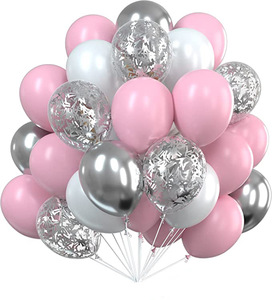 Palloncini in Lattice Opachi Retrò Personalizzati all'Ingrosso, Biodegradabili Standard per Decorazioni Festa, Natale, <span class=keywords><strong>Anniversario</strong></span> - Product Image 3