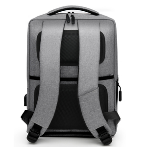 Mochila escolar personalizada de gran capacidad para estudiantes con USB, resistente al agua, antirrobo, elegante compartimento para portátil de estilo nacional - Product Image 4