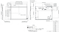 Modul LCD IPS XGA 15.0 Inci 1024x768 TMK Sunlight Readable, Kecerahan Tinggi 1800 Nits, LVDS 20 PIN, Layar Industri