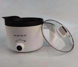 Mini-melangeur de cire à chauffage rapide 1,7 L, petit appareil à bougies avec bec verseur facile - Product Image 3