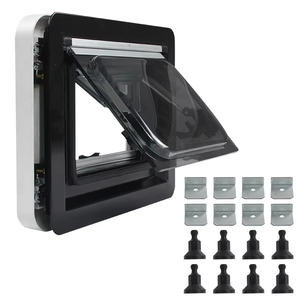 Suministro de <span class=keywords><strong>fábrica</strong></span> Certificado ECE 350x500mm Caravana Autocaravana Ventana enmarcada con persiana enrollable y Flynet - Product Image 2