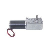 Moteur à engrenages à vis sans fin CC 12V/24V 58x40mm avec encodeur, vente en gros d'usine, prise en charge ODM