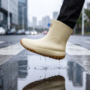 Bottes <span class=keywords><strong>de</strong></span> <span class=keywords><strong>pluie</strong></span> basses pour hommes 2026 – Baskets sportives imperméables antidérapantes pour la pêche et la navigation marine – Vente directe usine - Product Image 3