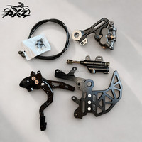 Kit de conversion de levier de frein à pied Sur-Ron Ultra Bee Light Bee X Talaria X3, aluminium anodisé CNC, amélioration de performance pour la course