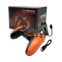 Control Remoto Inalámbrico 2.4G con Joystick para Dos Jugadores, para Simulador de PC, Android Box, Televisión Inteligente, Consola de Juegos