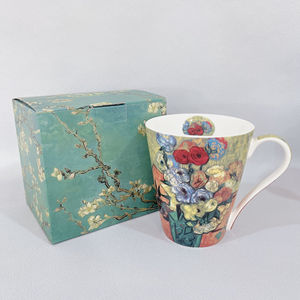 Taza de Porcelana Fina con Pintura de <span class=keywords><strong>Van</strong></span> <span class=keywords><strong>Gogh</strong></span>, Estilo Europeo de Alta Gama, Taza de Té de Lujo - Product Image 6