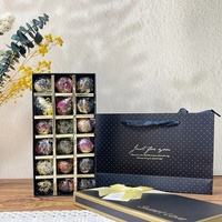 Thé en fleurs artisanal en forme d'œuf, thé chinois parfumé aux fleurs, thé aux herbes naturel pour la santé, emballage en coffret cadeau, vente en gros