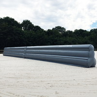 Vente en gros d'usine, arène de jeu gonflable géante, terrain de jeu portable pour le ballon de cheval, clôture de sport gonflable à vendre