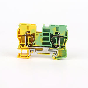 DIN blok Terminal rel untuk otomotif, ST seri 16mm m² ukuran kabel V0 tahan api colokan populer konektor Grounding bumi - Product Image 4