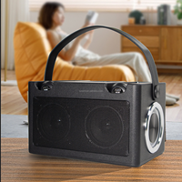 Enceinte Karaoké Portable Sans Fil avec Micro et Bluetooth, Machine à Chanter Portable, Subwoofer Sans Fil, Son Hifi pour Fêtes en Famille 831