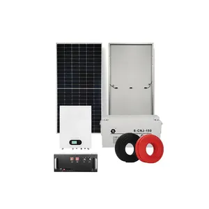 Productos más vendidos sistema de energía solar 30 kW híbrido 10 kw sistema solar