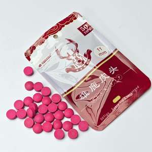 Accessoires de billard en gros, marque BUCKS, embouts de queue de billard de 14 mm, matériau en peau de porc, professionnels, durables, chaque sac contient 50 pièces - Product Image 6