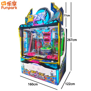 Máquina recreativa <span class=keywords><strong>de</strong></span> arcade operada con monedas Funpark Space Rovers, empujamonedas <span class=keywords><strong>simulador</strong></span> <span class=keywords><strong>de</strong></span> canje <span class=keywords><strong>de</strong></span> lotería para centros <span class=keywords><strong>de</strong></span> juego - Product Image 3