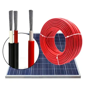 Wholesale Xlpo Tinned Copper Solar Panel PV Cable DC Power Inverter Solar Wire 16mm 10mm 6mm 4mm Solar Cable Price