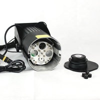 Projecteur dynamique TNT à télécommande, 4 logos interchangeables, éclairage de scène LED, projecteur Gobo 100W 200W 300W pour extérieur