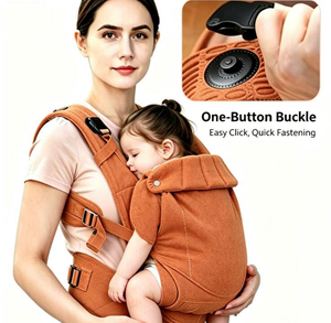 Porte-bébés ajustables, porte-bébé confortable, sling pour nouveau-né et enfant en bas âge avec support de tête, léger, enveloppant, ergonomique - Product Image 3