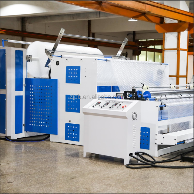 Automatic 3 Layer LLDPE/PE Plastic Film Bubble Wrapping Extrusion Machine with Twin Screw and PLC Control