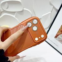 Nouvelle Coque de Téléphone Laser à Grande Fenêtre et Taille Fine pour iPhone 17 Air 15 14 13 Pro Max, Coque Arrière Antichoc Effet Aurore