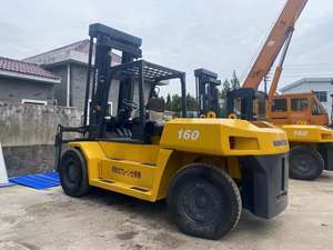 Montacargas Komatsu Usado de 16 Toneladas, Original de Japón, Modelo Fd160, Montacargas Diésel Komatsu de Segunda Mano en Buenas Condiciones a Bajo Precio - Product Image 2
