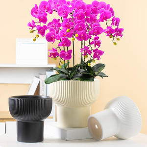 Vaso e <span class=keywords><strong>Vasi</strong></span> <span class=keywords><strong>per</strong></span> <span class=keywords><strong>Fiori</strong></span> in Ceramica Creativa con Design Dipinto a Mano <span class=keywords><strong>per</strong></span> Arredamento Casa - Product Image 5