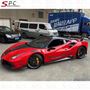 Kit <span class=keywords><strong>de</strong></span> Carrocería Estilo SPC MS para <span class=keywords><strong>Ferrari</strong></span> <span class=keywords><strong>488</strong></span> <span class=keywords><strong>GTB</strong></span>, Kit <span class=keywords><strong>de</strong></span> Carrocería Aerodinámico para <span class=keywords><strong>Ferrari</strong></span> <span class=keywords><strong>488</strong></span> Spyder, Kit <span class=keywords><strong>de</strong></span> Alerón Trasero para Modificación <span class=keywords><strong>de</strong></span> Automóviles - Product Image 3