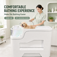 Baignoire Spa Médicale pour Animaux de Compagnie, Évier de Lavage et de Toilettage pour Chiens, Piscine pour Animaux pour Salons de Toilettage et Hôpitaux Vétérinaires