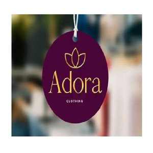 Etiquetas colgantes de papel para ropa con lazo de cuerda, utilizadas para prendas de vestir, calzado, accesorios de moda y etiquetas de productos para la venta. - Product Image 1