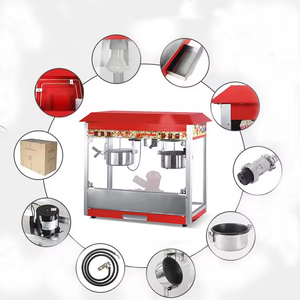 Hot Sale Electric <strong>Popcorn</strong> <strong>Machine</strong> <strong>Popcorn</strong> Making <strong>Machine</strong> Cart 2 Pots Gas Operated Commercial <strong>Popcorn</strong> <strong>Machine</strong> - Product Image 4