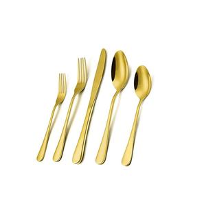 Ensemble de couverts modernes en métal de fabrication artisanale Style contemporain élégant pour la cuisine, la maison, les tables à manger et les tables d'événements - Product Image 6