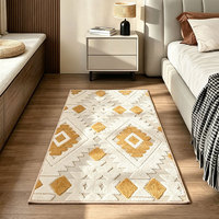 Tapis à poils longs et moelleux, de qualité supérieure, doux, écologique, adapté aux animaux domestiques, en polyester, imperméable, antibactérien, couleurs et dimensions personnalisées pour hôtel