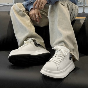 Zapatillas Blancas con Plataforma de 6 cm para Primavera 2025, Perfectas para Hombres y Mujeres, Cómodas, Casuales, para Parejas, con Suela Gruesa - Product Image 2