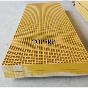 Grille en fibre de verre résistante aux UV, grille en FRP moulée, passerelle en grille - Product Image 1