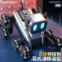 Hot Selling Achtrad-Kletter-USB-Kabel Elektrisches Tanzen RC Robot Kit Hunde erziehung Spielzeug mit Fernsteuerung