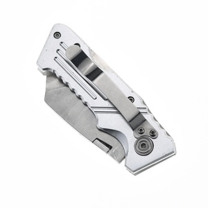 Dao Cắt Hộp Thép Không Gỉ Có Tay Cầm Bằng Nhôm Dụng Cụ Tiện Ích Dao Giấy Carton Nhà Kho Văn Phòng Tùy Chỉnh Tự Làm - Product Image 3