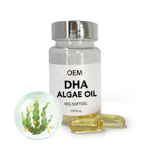 Suplementos dietéticos <span class=keywords><strong>C</strong></span>ápsulas de aceite de algas blandas veganas de grado alimenticio natural <span class=keywords><strong>para</strong></span> salud - Product Image 4