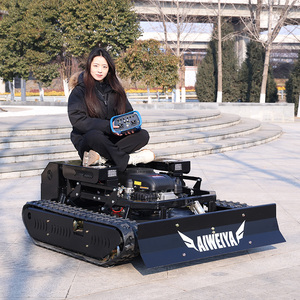 Cortacésped a control remoto de giro cero con cuchillas de martillos, el mejor modelo nuevo 2026, con aprobación CE y pala quitanieves - Product Image 3