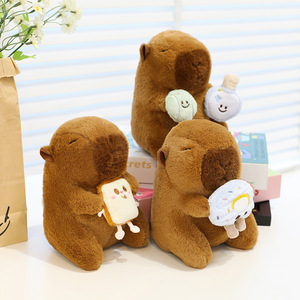 Peluche Capybara Marron, Cadeau Idéal pour la Maison, Convient aux Garçons <span class=keywords><strong>et</strong></span> aux Filles, Peluche Capybara Super Douce, Peluche Capybara Anti-Stress - Product Image 2