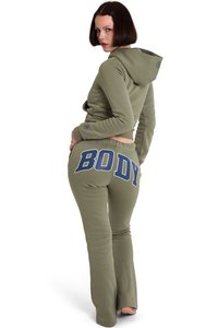 Conjuntos de Dos Piezas con Estampado Gráfico para <span class=keywords><strong>Mujer</strong></span>, Estilo Y2K 2026, <span class=keywords><strong>Ropa</strong></span> Femenina, Sudadera con Cierre y Pantalones Acampanados - Product Image 4
