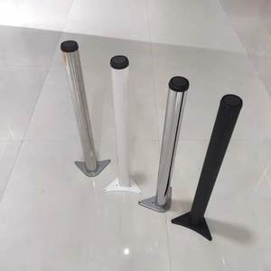 Pieds de bureau circulaires réglables, pieds de meubles avec pieds de nivellement - Product Image 6