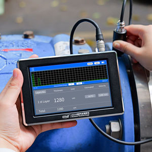 Jauge d'épaisseur ultrasonique en alliage Linshang LS216, mesure l'épaisseur des substrats multicouches, résolution 1 m, en temps réel - Product Image 1