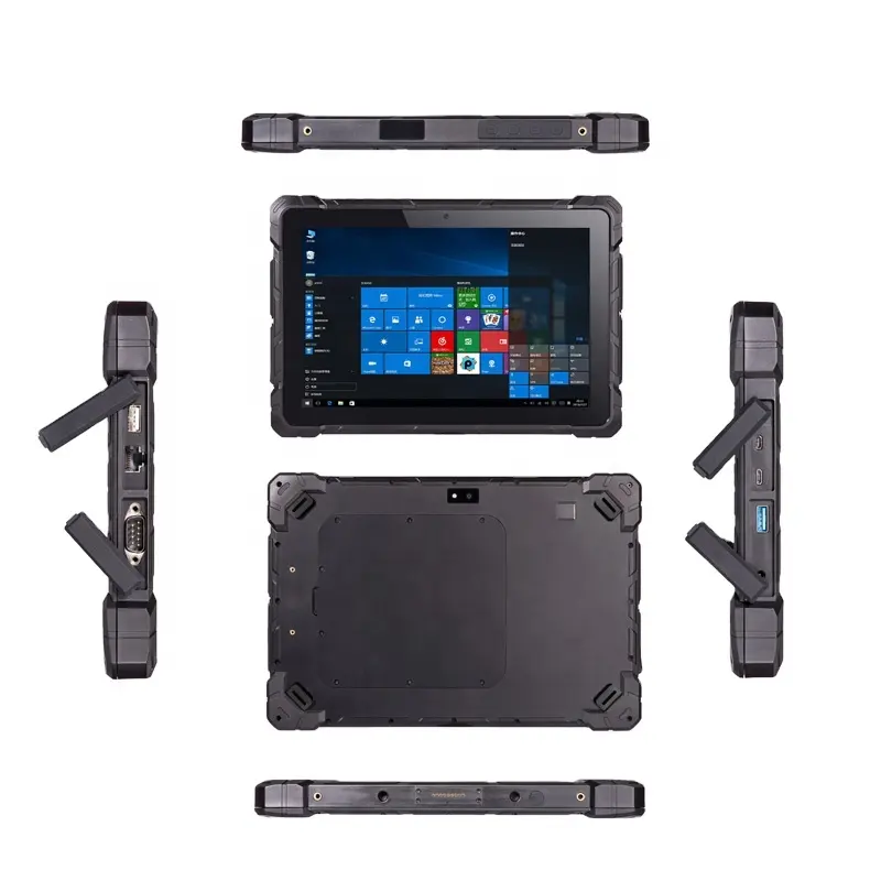 10.1" Waterproof Shockproof Dustproof mini laptop computer GPS camera code scanner Industrial IP67 Rugged Tablet PC