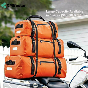 Borsa Impermeabile per Moto 30L/50L/70L con Logo Personalizzato, Borsa a Rullo in TPU/PVC per Viaggi d'Avventura - Product Image 1