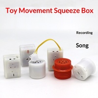Jouet en peluche électronique sonore avec mouvement de compression cylindrique et enregistrement de musique d'instrument