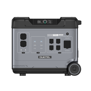 OUKITEL BP5000 PRO MAX Portable Power Station Universal Voltage 5120WH Emergency Solar Generator 5000W <b>Home</b> <b>Backup</b> Device - Product Image 1
