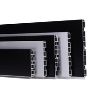 Plinthe de cuisine en PVC et aluminium, protection inférieure en plastique étanche pour meuble