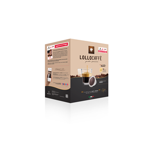 Capsule di Caffè Compatibili Bialetti 100 Pezzi Lollo Miscela Oro e K-Cups 0,13g/Capsula - Product Image 1