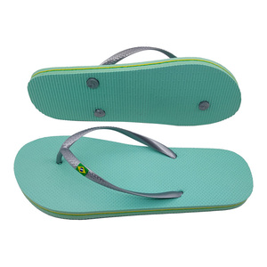 <span class=keywords><strong>Chanclas</strong></span> Personalizadas con la Bandera de Brasil, Sandalias de Playa con Logotipo Personalizado, Correa Metálica, Pantuflas de PE Antideslizantes, Zapatos Casuales - Product Image 3